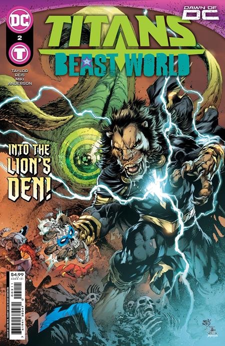 Titans Beast World (2023 DC) #2 (Of 6) Cvr A Ivan Reis & Danny Miki Comic Books published by Dc Comics
