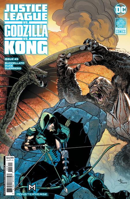 Justice League vs. Godzilla vs. Kong (2023 DC) #3 (Of 7) Cvr A Drew Johnson Comic Books published by Dc Comics