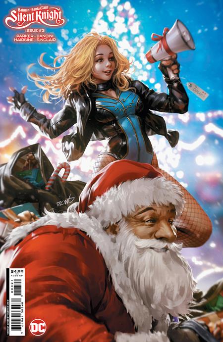 Batman Santa Claus Silent Knight (2023 DC) #3 (Of 4) Cvr B Derrick Chew Card Stock Variant Comic Books published by Dc Comics