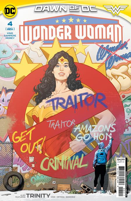 Wonder Woman (2023 DC) (6th Series) #4 Cvr A Daniel Sampere Comic Books published by Dc Comics