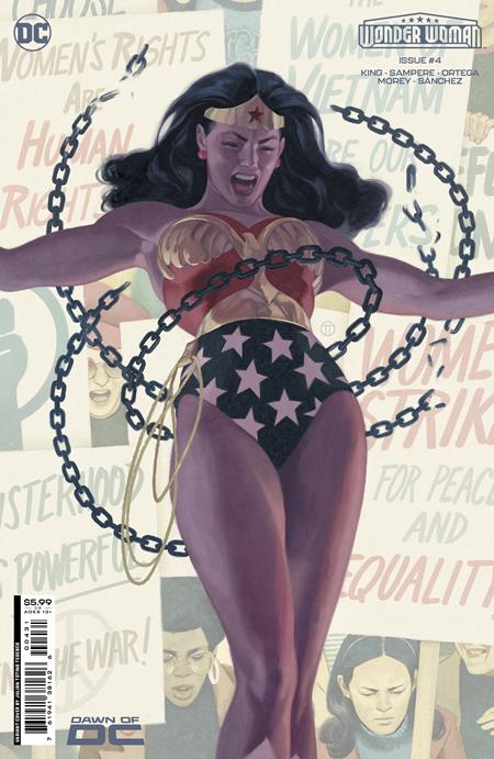 Wonder Woman (2023 DC) (6th Series) #4 Cvr C Julian Totino Tedesco Card Stock Variant Comic Books published by Dc Comics