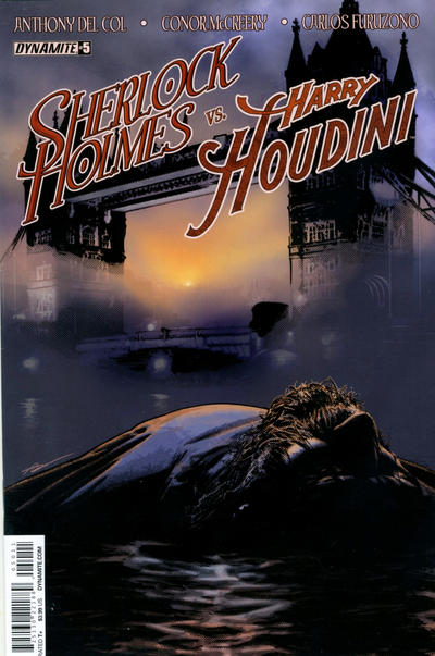 Sherlock Holmes vs. Harry Houdini (2014 Dynamite) #5 (Of 5) Cvr A Campbell Main Comic Books published by Dynamite