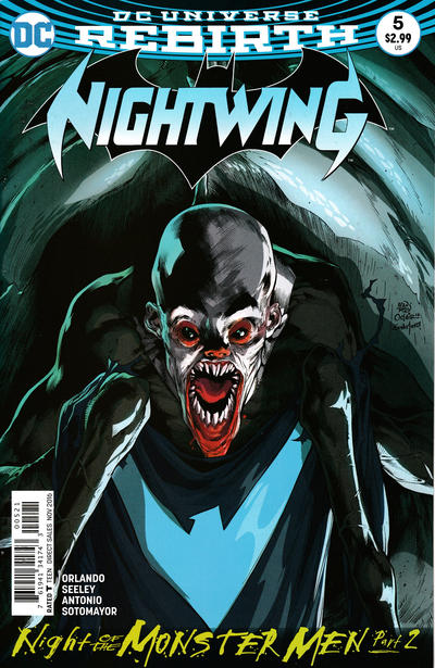 Nightwing (2016 Dc) (3rd Series) #5 Variant Cover (VF) Comic Books published by Dc Comics