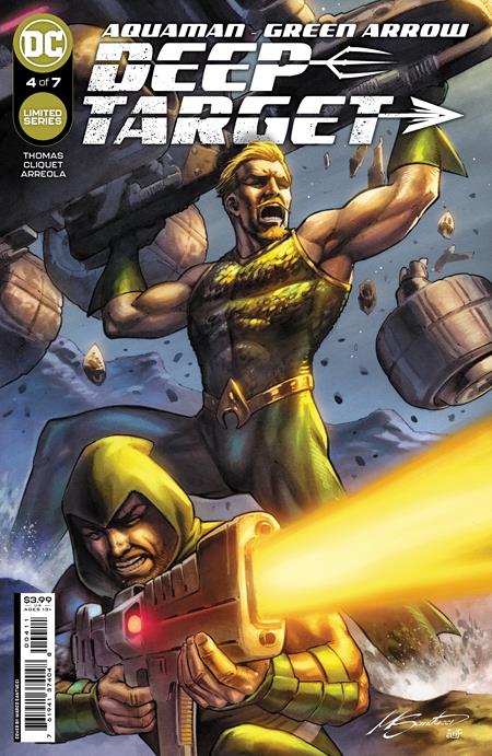 Aquaman Green Arrow Deep Target (2021 DC) #4 (Of 7) Cvr A Marco Santucci Comic Books published by Dc Comics