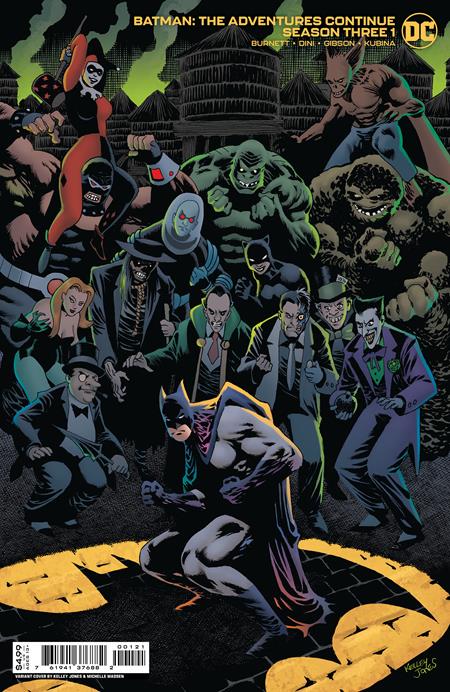 Batman the Adventures Continue Season III (2023 DC) #1 (Of 7) Cvr B Kelley Jones Card Stock Variant Comic Books published by Dc Comics