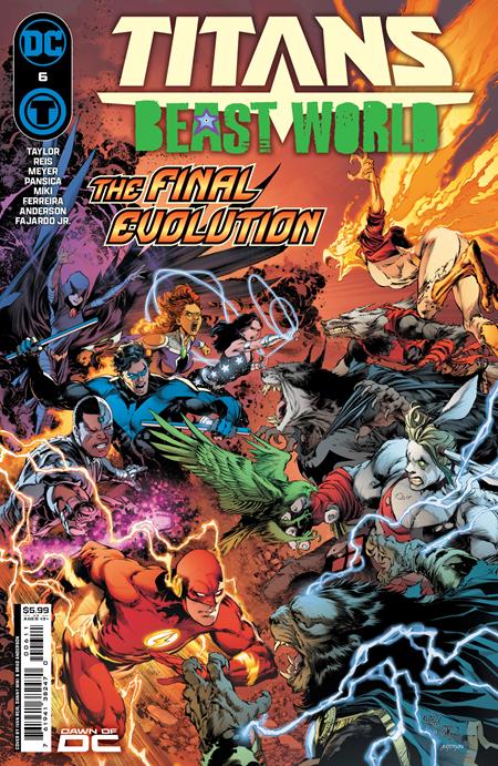 Titans Beast World (2023 DC) #6 (Of 6) Cvr A Ivan Reis Comic Books published by Dc Comics