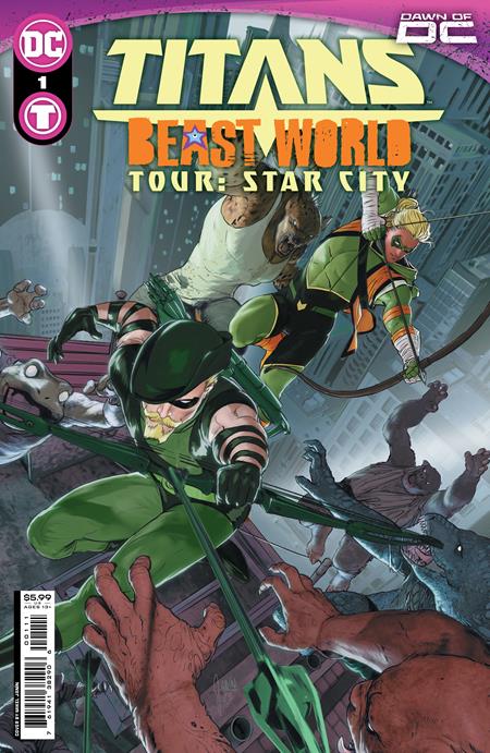 Titans Beast World Tour Star City (2024 DC) #1 (One Shot) Cvr A Mikel Janin Comic Books published by Dc Comics