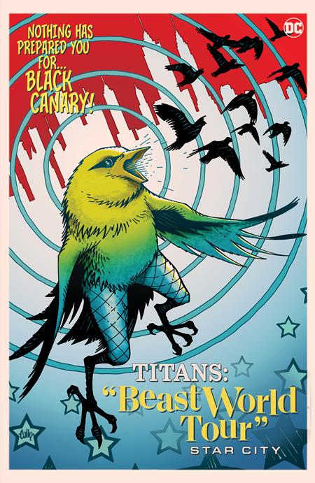 Titans Beast World Tour Star City (2024 DC) #1 (One Shot) Cvr B Cully Hamner Card Stock Variant Comic Books published by Dc Comics
