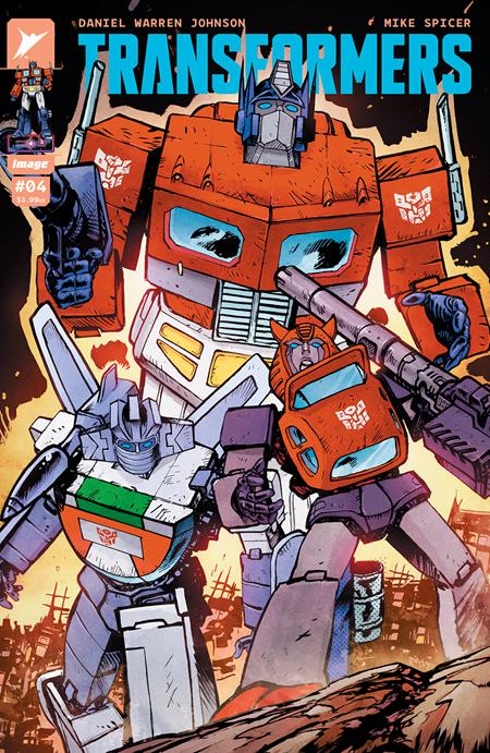 Transformers (2023 Image) #4 Cvr A Daniel Warren Johnson & Mike Spicer Comic Books published by Image Comics