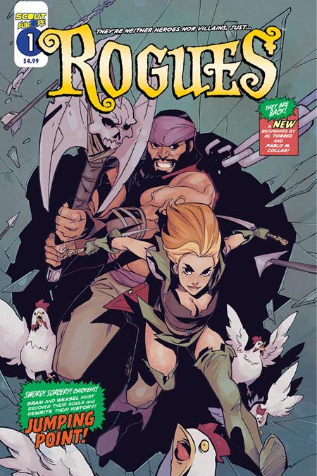 Rogues (2024 Scout Europe) #1 (Of 24) Cvr A Pablo M Collar Comic Books published by Scout Comics