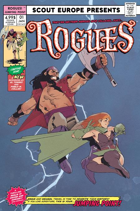 Rogues (2024 Scout Europe) #1 (Of 24) Cvr B Pablo M Collar Variant Comic Books published by Scout Comics