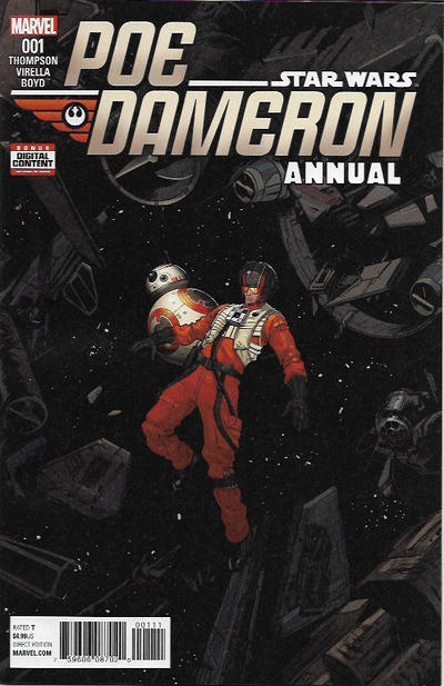 Star Wars Poe Dameron Annual (2016 Marvel) #1 Comic Books published by Marvel Comics