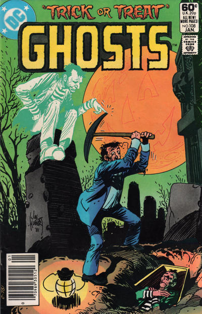 Ghosts (1971 DC) (1st Series) #108 (Newsstand Edition) (VG/FN) Comic Books published by Dc Comics