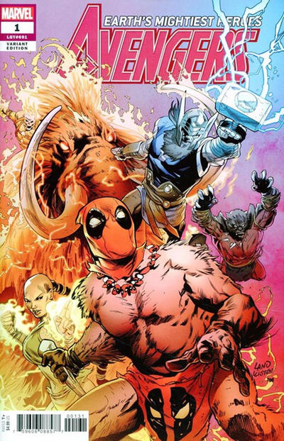 Avengers (2018 Marvel) (8th Series) #1 Greg Land Party Variant Comic Books published by Marvel Comics