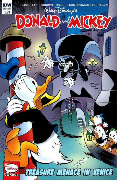 Donald and Mickey Quarterly (2017 IDW) #3 Treasure Menace In Venice Cvr A Nadorp Comic Books published by Idw Publishing