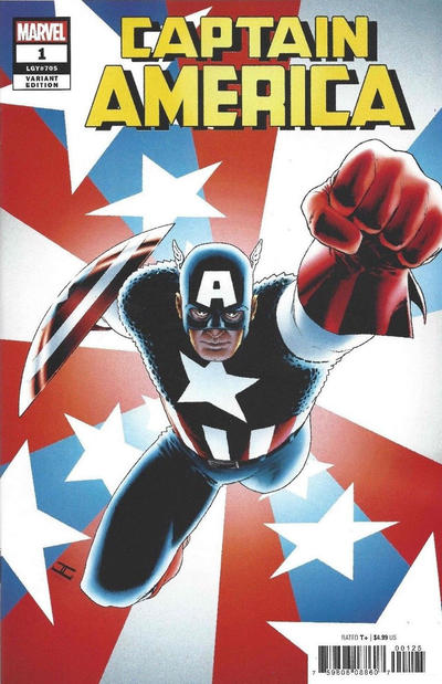 Captain America (2018 9th Series) #1 Cassaday Variant Comic Books published by Marvel Comics