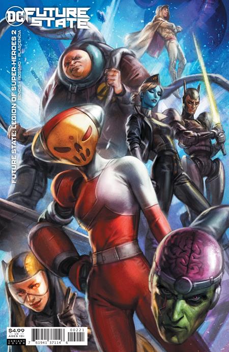 Future State Legion of Super-Heroes (2020 DC) #2 (Of 2) Cvr B Ian Macdonald Card Stock Var Comic Books published by Dc Comics