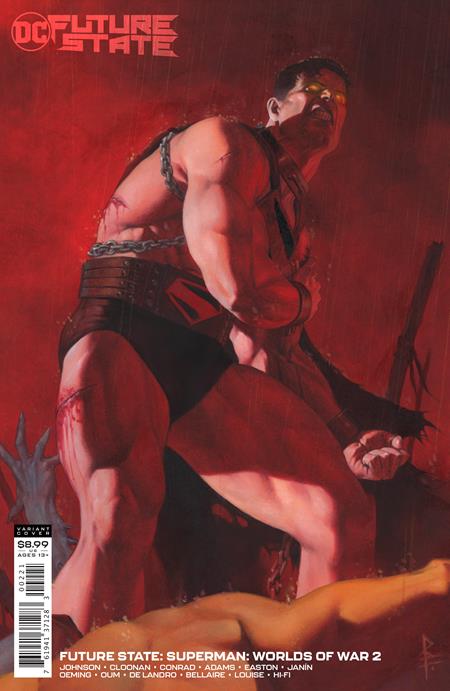 Future State Superman Worlds of War (2020 DC) #2 (Of 2) Cvr B Riccardo Federici Card Stock Variant Comic Books published by Dc Comics