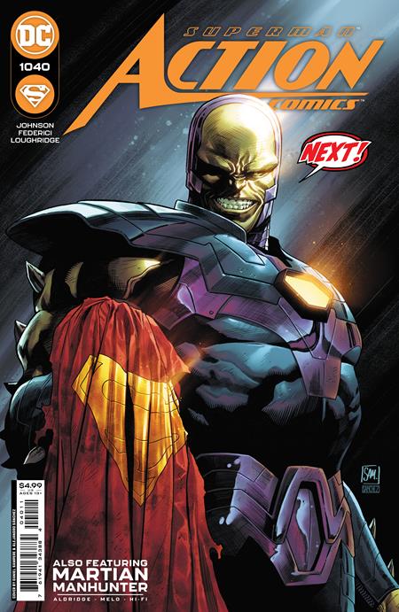Action Comics (2016 Dc) (3rd Series) #1040 Cvr A Daniel Sampere Comic Books published by Dc Comics