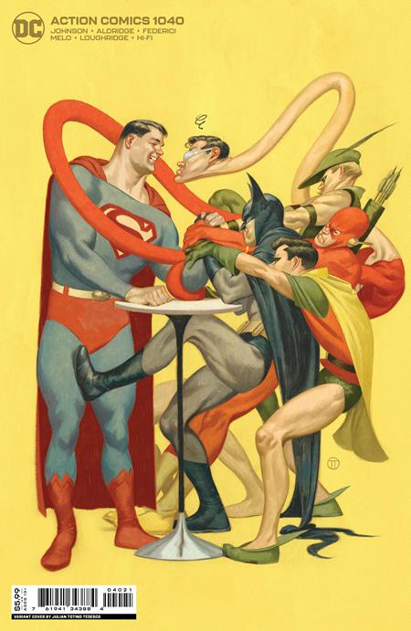 Action Comics (2016 Dc) (3rd Series) #1040 Cvr B Julian Totino Tedesco Card Stock Variant Comic Books published by Dc Comics