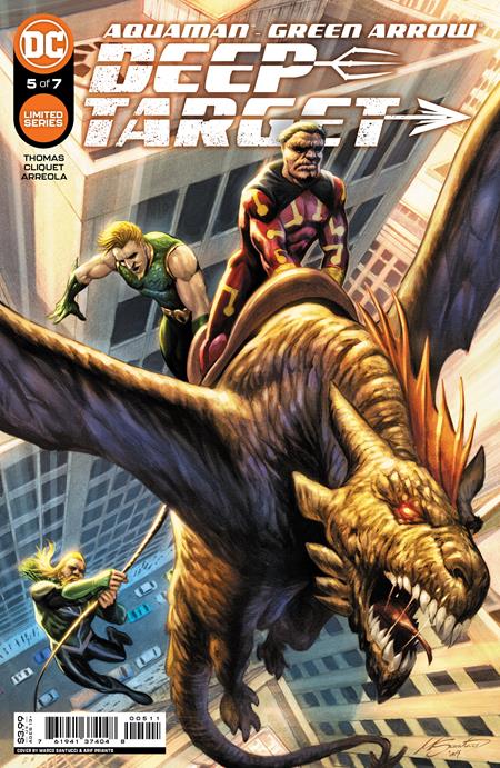 Aquaman Green Arrow Deep Target (2021 DC) #5 (Of 7) Cvr A Marco Santucci Comic Books published by Dc Comics