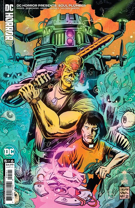 DC Horror Presents Soul Plumber (2021 DC) #5 (Of 6) Cvr B Francesco Francavilla Card Stock Variant (Mature) Comic Books published by Dc Comics