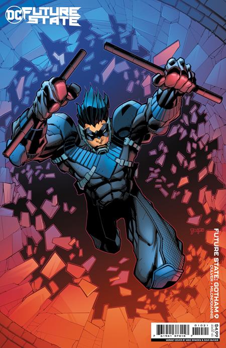 Future State Gotham (2021 DC) #10 Cvr B Mike Bowden Card Stock Variant Comic Books published by Dc Comics