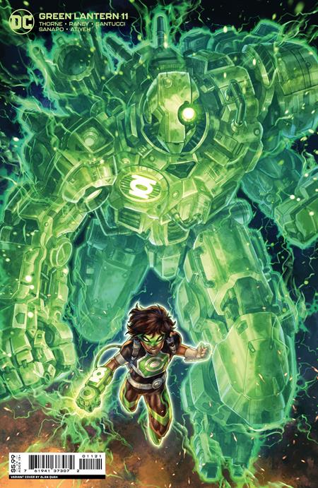 Green Lantern (2021 DC) #11 Cvr B Alan Quah Card Stock Variant Comic Books published by Dc Comics