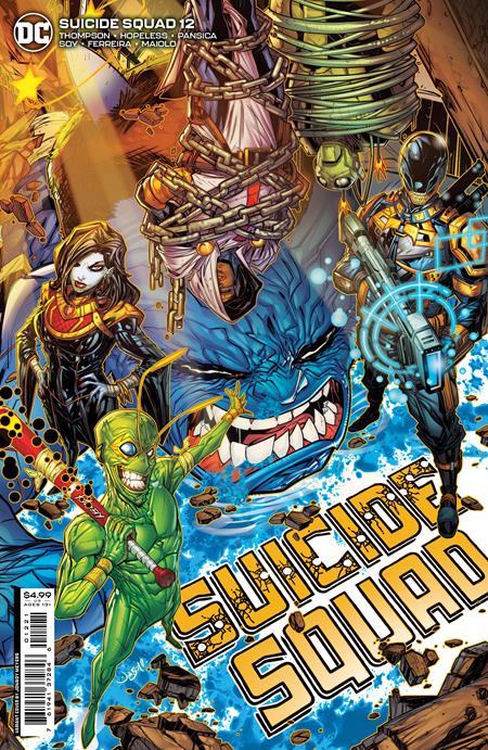 Suicide Squad (2021 DC) (7th Series) #12 Cvr B Jonboy Meyers Card Stock Variant Comic Books published by Dc Comics