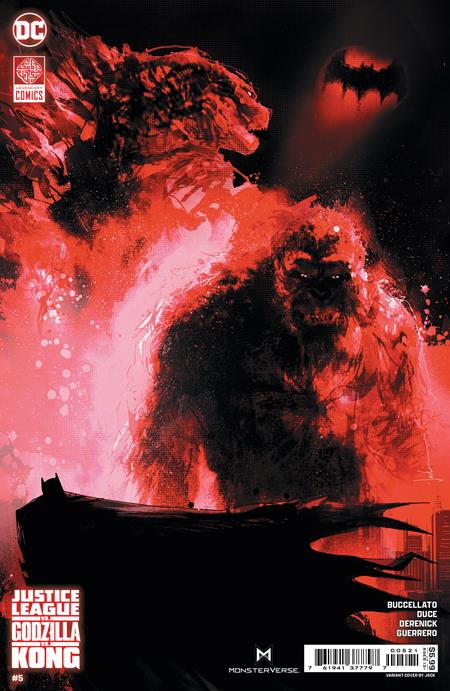 Justice League vs. Godzilla vs. Kong (2023 DC) #5 (Of 7) Cvr B Jock Card Stock Variant Comic Books published by Dc Comics