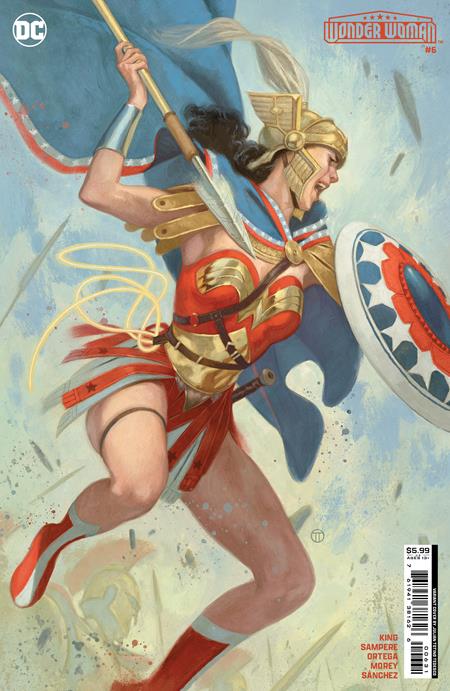Wonder Woman (2023 DC) (6th Series) #6 Cvr C Julian Totino Tedesco Card Stock Variant Comic Books published by Dc Comics