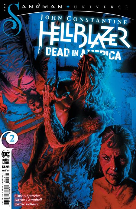 John Constantine Hellblazer Dead in America (2024 DC) #2 (Of 8) Cvr A Aaron Campbell (Mature) Comic Books published by Dc Comics