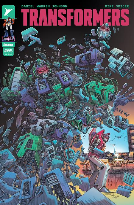 Transformers (2023 Image) #5 Cvr B Stokoe Variant Comic Books published by Image Comics