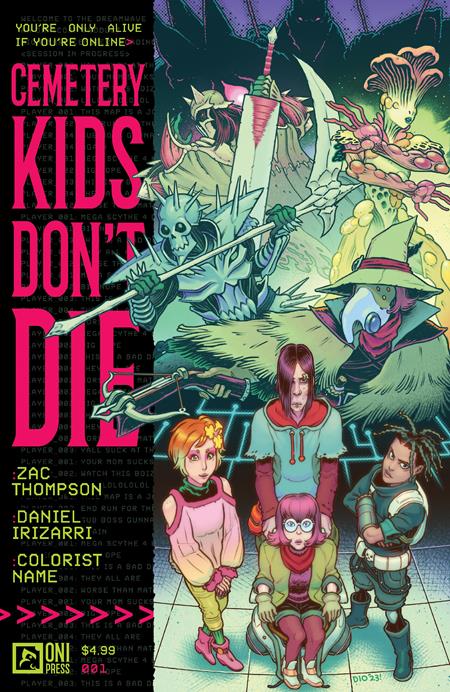 Cemetery Kids Dont Die (2024 Oni Press) #1 (Of 4) Cvr A Daniel Irizarri Comic Books published by Oni Press