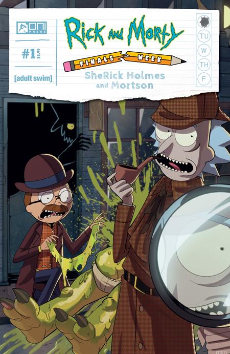 Rick and Morty Finals Week Sherick Holmes and Mortson (2024 Oni Press) #1 (Of 5) Cvr A Priscilla Tramontano (Mature) Comic Books published by Oni Press