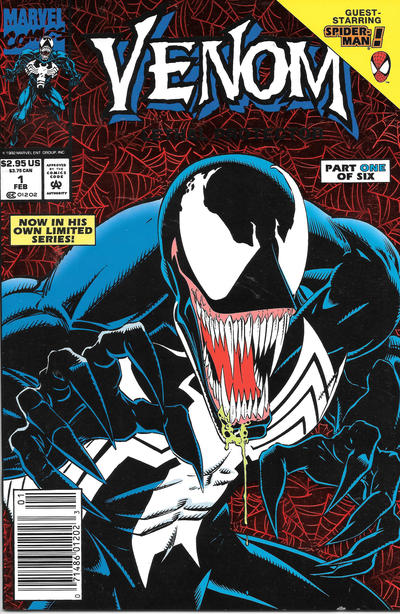 Venom Lethal Protector (1993 Marvel) #1 (Newsstand Edition) (VF) Comic Books published by Marvel Comics