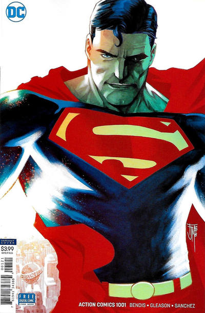 Action Comics (2016 Dc) (3rd Series) #1001 Manapul Variant Cover Comic Books published by Dc Comics