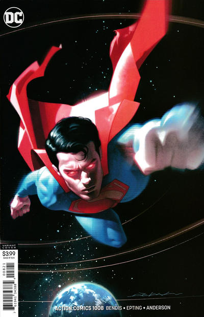 Action Comics (2016 Dc) (3rd Series) #1008 Variant Cover Comic Books published by Dc Comics