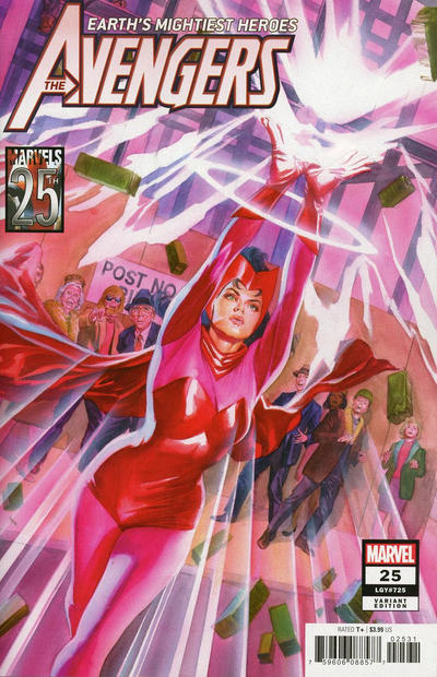 Avengers (2018 Marvel) (8th Series) #25 Alex Ross Marvels 25th Variant Comic Books published by Marvel Comics