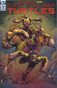Teenage Mutant Ninja Turtles (TMNT) Road To 100 (2019 IDW) #0 Comic Books published by Idw Publishing