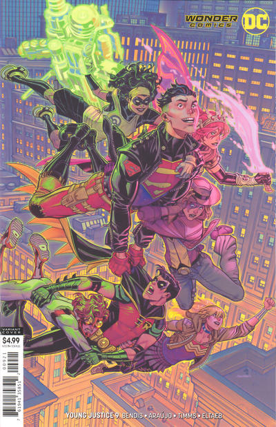Young Justice (2018 Dc) (3rd Series) #9 Card Stock Variant Cover Comic Books published by Dc Comics