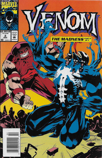 Venom The Madness (1993 Marvel) #2 (Newsstand Edition) (FN/VF) Comic Books published by Marvel Comics