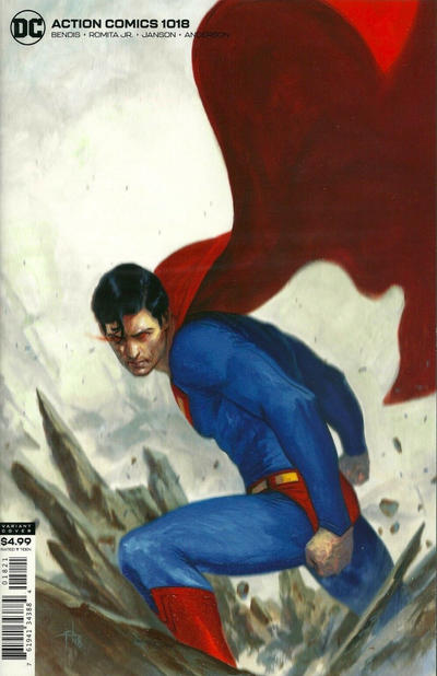 Action Comics (2016 Dc) (3rd Series) #1018 Card Stock Variant Cover Comic Books published by Dc Comics