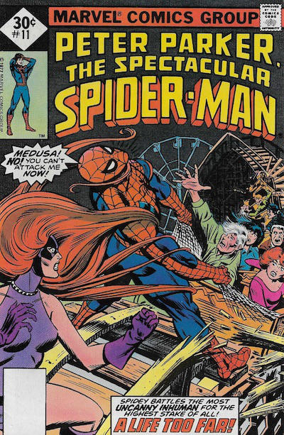 Spectacular Spider-Man (1976 Marvel) (1st Series) #11 Whitman Variant Comic Books published by Marvel Comics