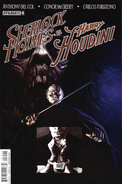 Sherlock Holmes vs. Harry Houdini (2014 Dynamite) #5 (Of 5) Cvr B Worley Var Comic Books published by Dynamite
