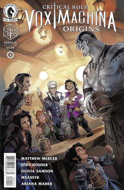 Critical Role Vox Machina Origins III (2020 Dark Horse) #1 Comic Books published by Dark Horse Comics