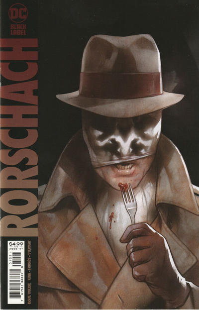 Rorschach (2020 DC) #12 (Of 12) Cvr B Ben Oliver Variant (Mature) Comic Books published by Dc Comics
