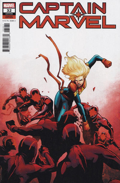 Captain Marvel (2018 11th Series) #32 Garbett Variant Comic Books published by Marvel Comics