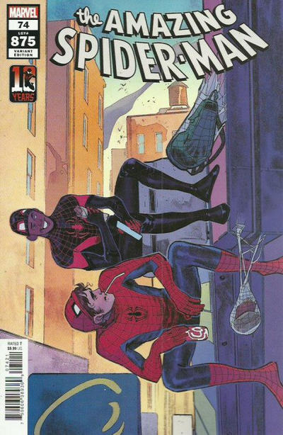 Amazing Spider-Man (2018 Marvel) (6th Series) #74 Pichelli Miles Morales 10th Anniv Variant Comic Books published by Marvel Comics
