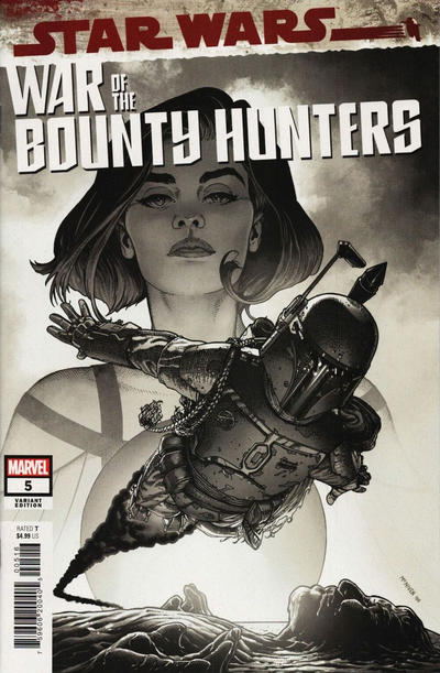 Star Wars War of the Bounty Hunters (2021 Marvel) #5 (Of 5) Mcniven Carbonite Var Comic Books published by Marvel Comics